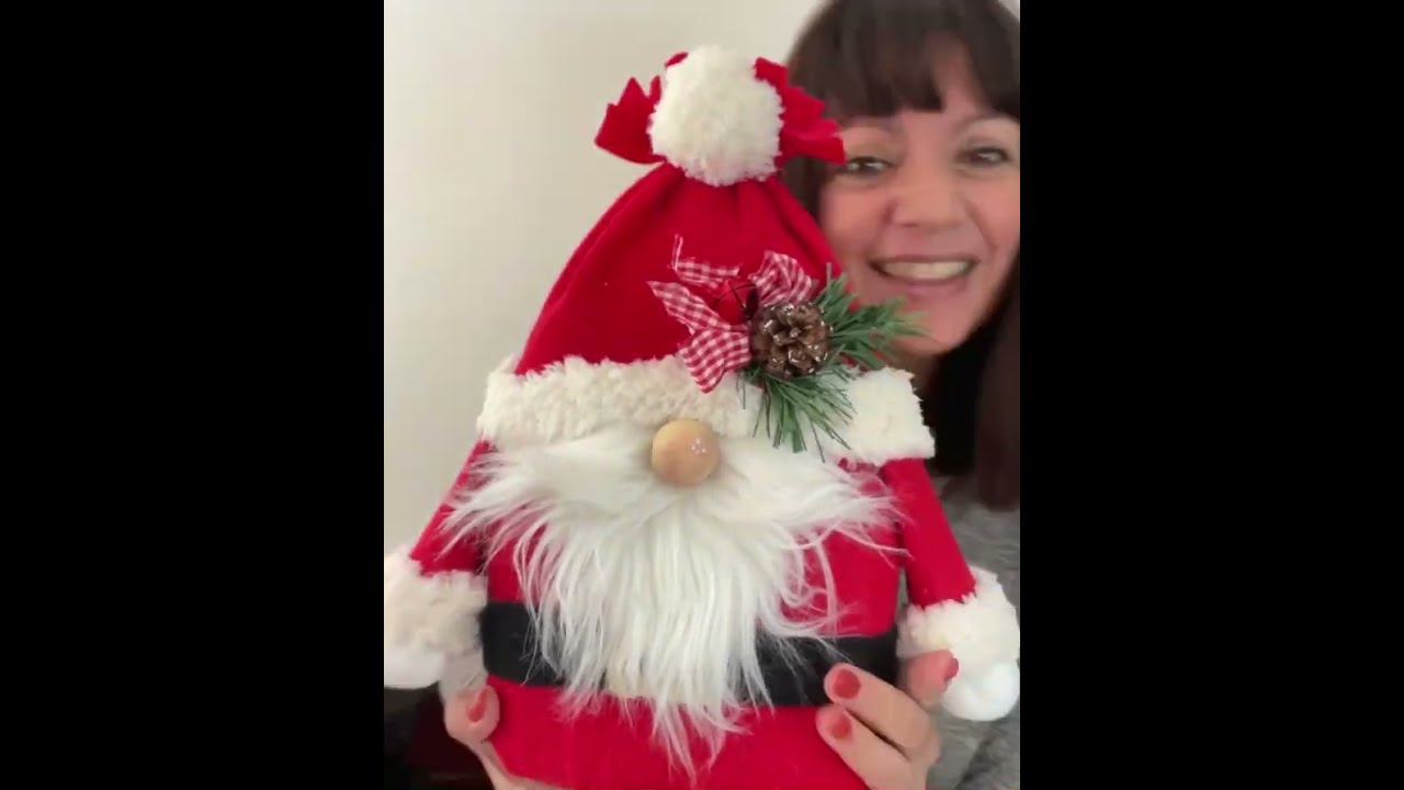 TUTORIAL gnomo gigante con riciclo bidone detersivo
