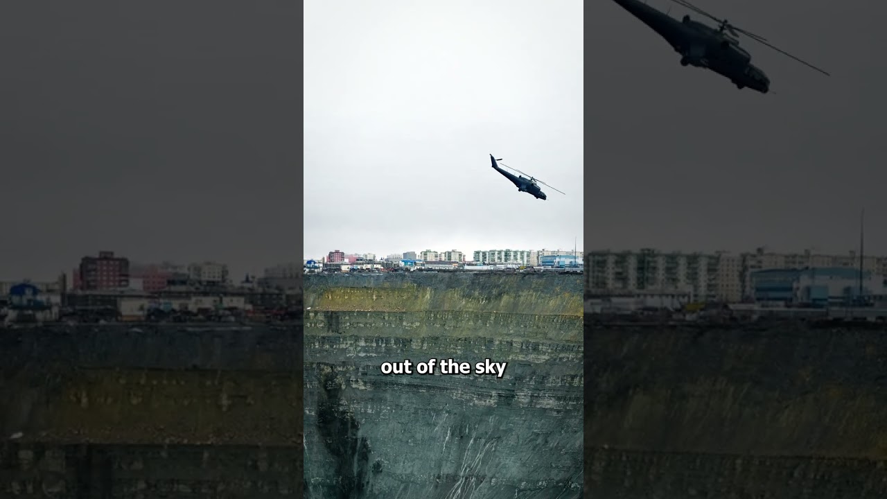 Огромная дыра в Сибири засасывает вертолеты 😨