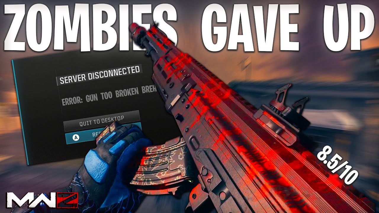 MW3 Zombies - This Made Zombies Give Up! ( We Broke The Game.... )