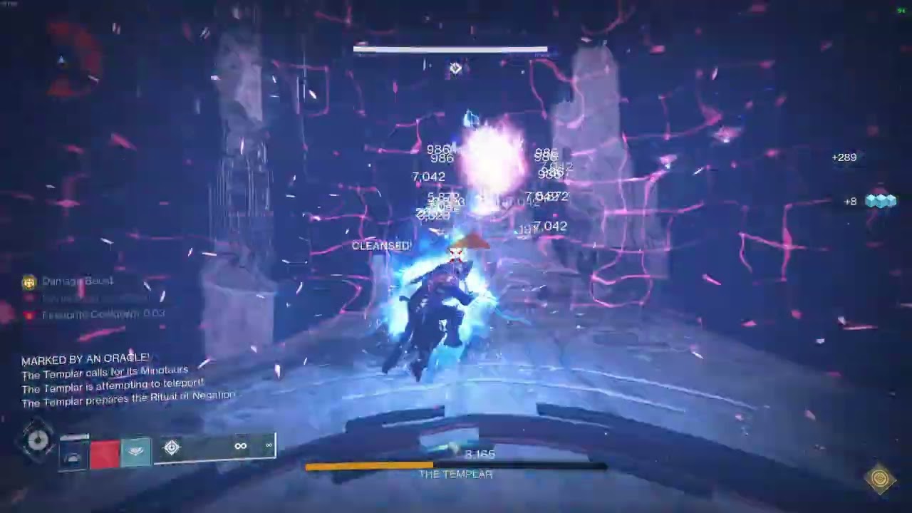 Solo Templar Challenge 1 Cleanse (Season of the Wish)