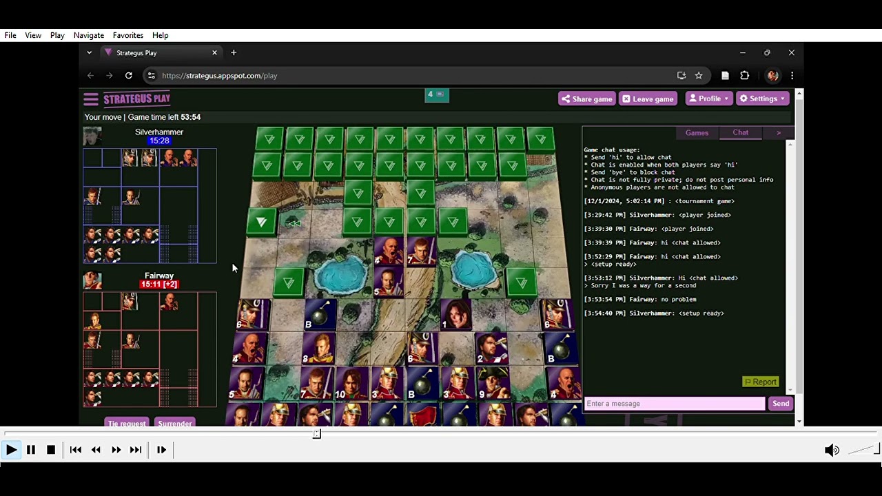 Stratego - 2024 North American Championships Round 1 - Fairway v Silverhammer