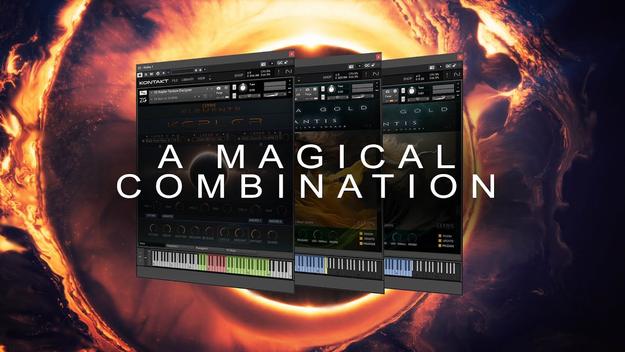 Elements Kepler - Tutorial 09 - A Magical Combination ( Atlantis III + Kepler )