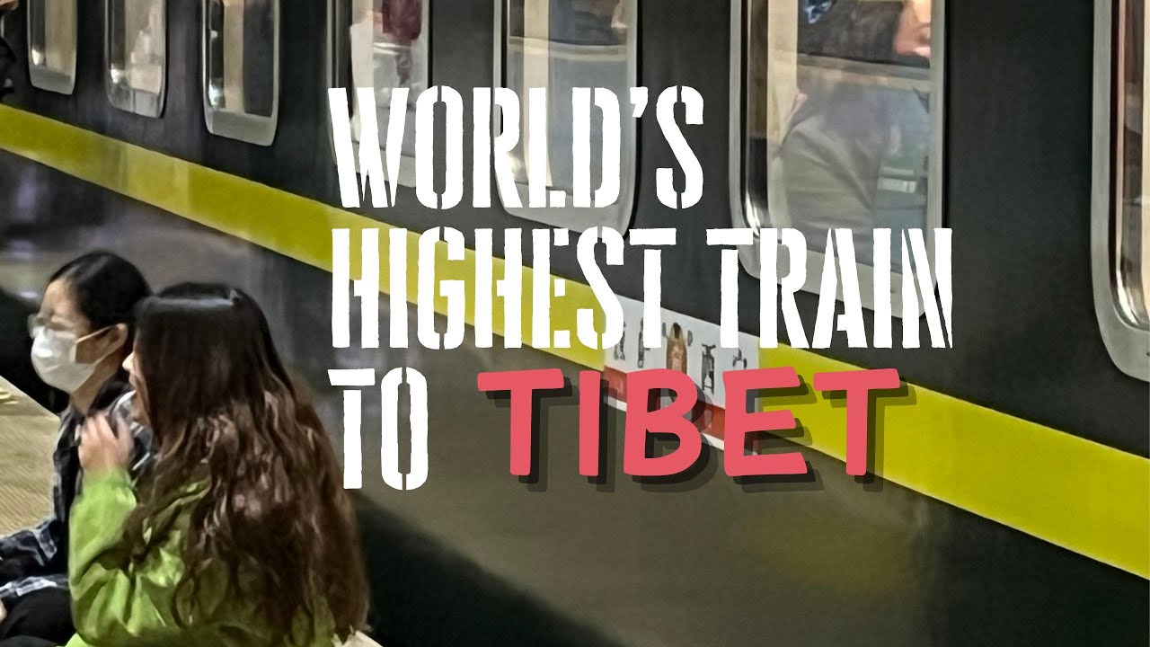 We Made the Most of China's MOST SCENIC Train (Xining to Lhasa Train Ride)