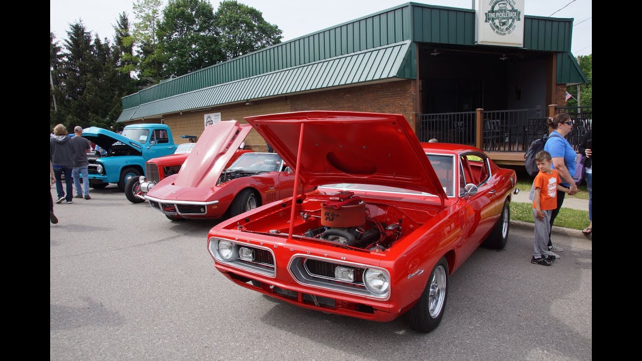 CAR SHOW IN MARNE, MICHIGAN ON MEMORIAL DAY