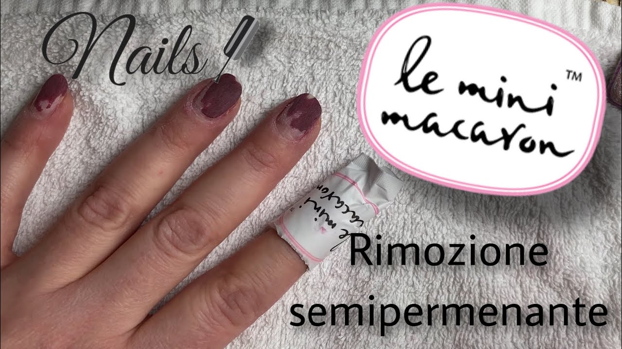 Rimozione Semipermanente LE MINI MACARON