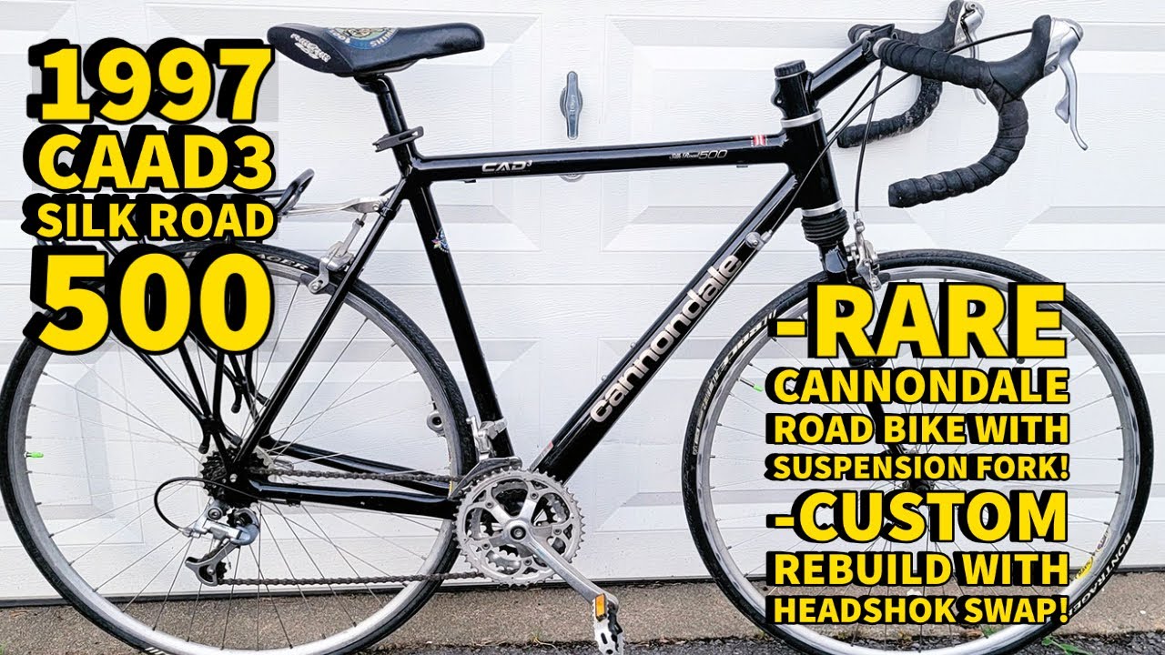 ABANDONED 1997 CANNONDALE CAD3 SILK ROAD 500 REBUILD & RESTORATION