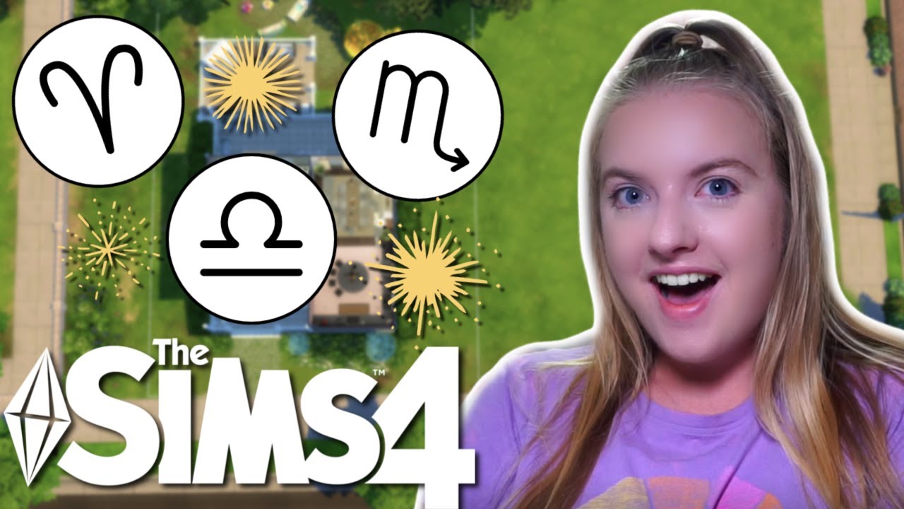 The Sims 4 but Every Room is a Different Zodiac Sign!
