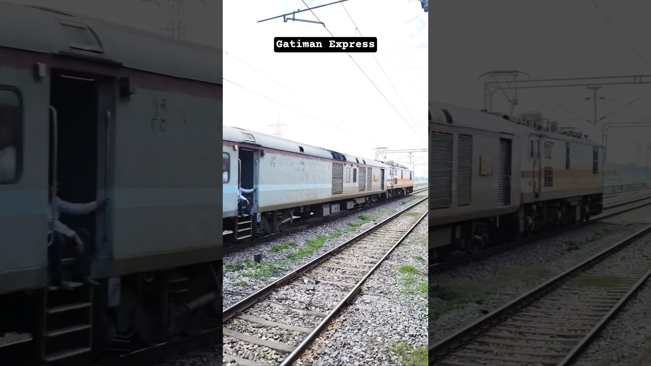 gatiman Express India's first fastest train 