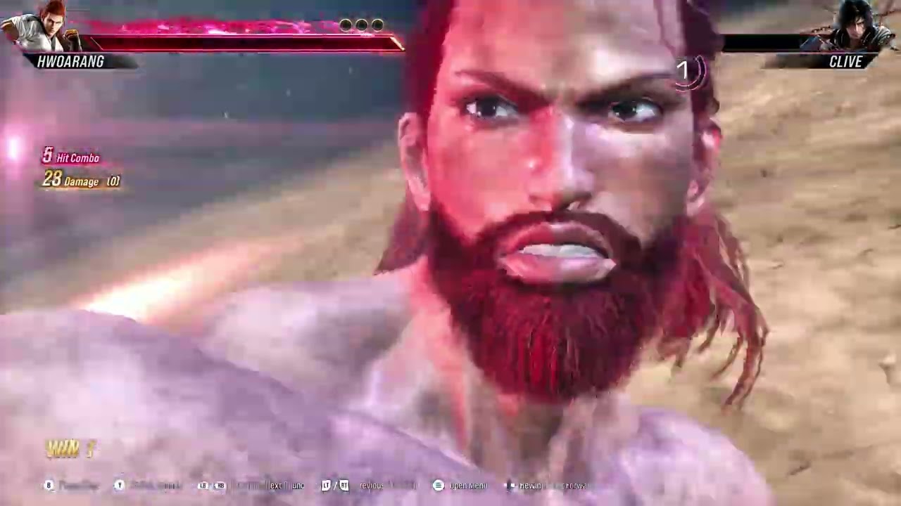 Tekken Tuesdays: Hwoarang (as Sami Zayn) vs. Clive (as Drew McIntyre)