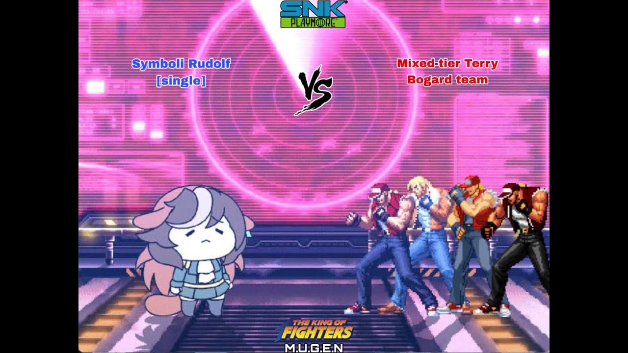 KOF MUGEN - Symboli Rudolf VS Mixed-tier Terry Bogard team