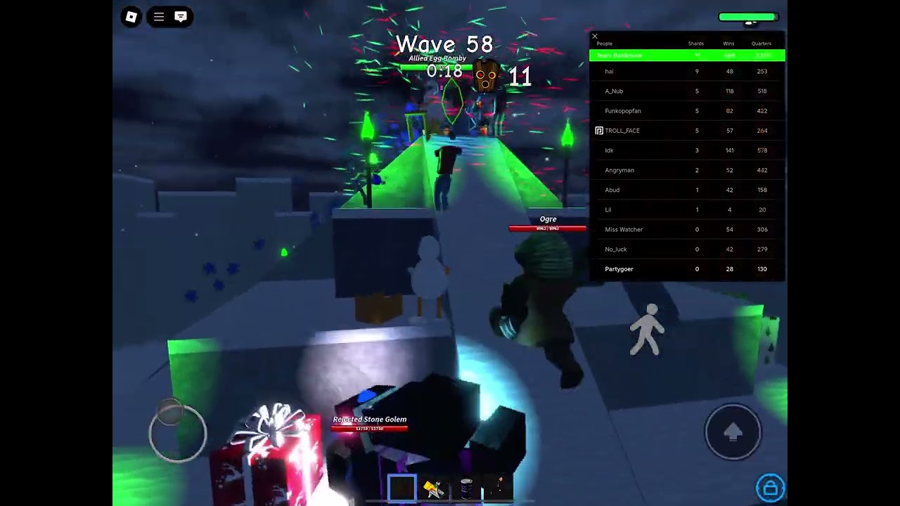Roblox baldi's sword fight finally reached wave 60 Christmas event