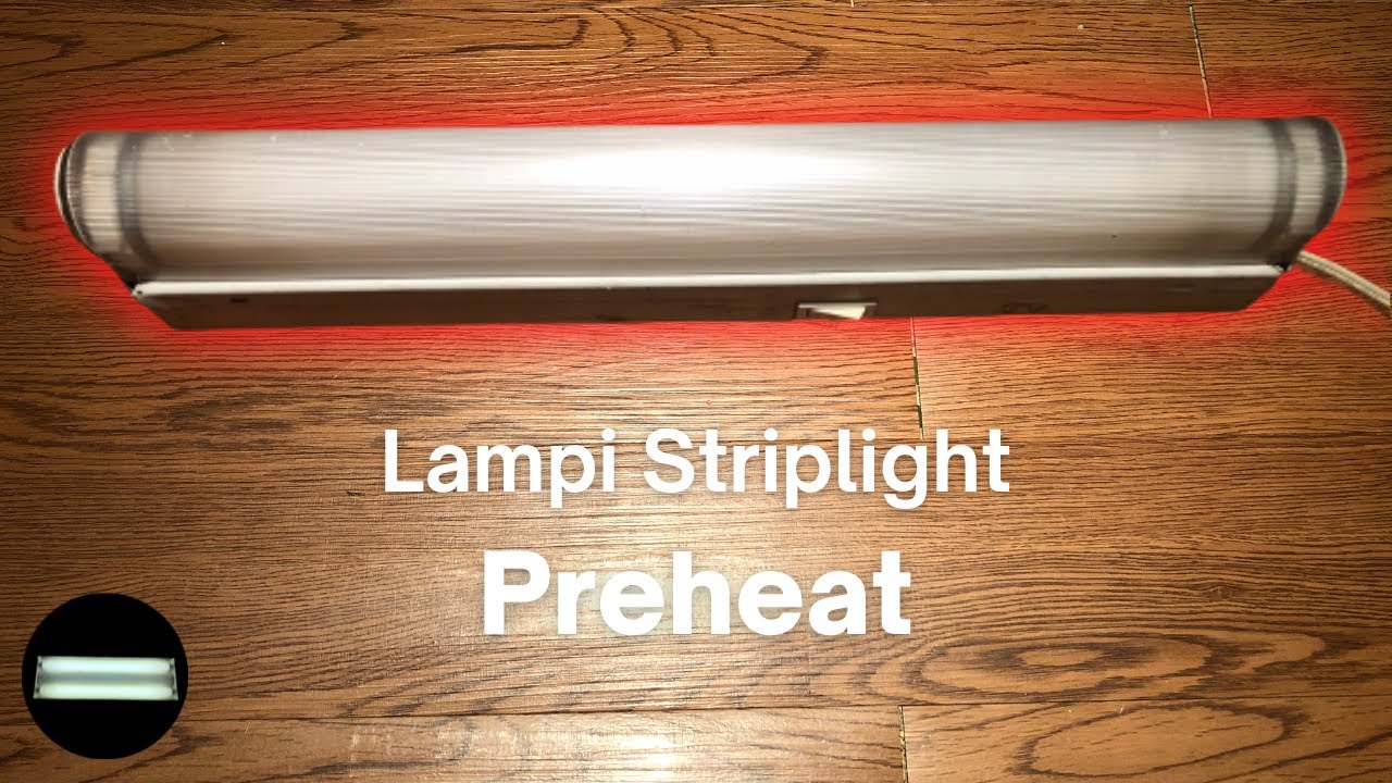 Lampi F15T12 Preheat Fluorescent Striplight Light Fixture - rapidstart_12
