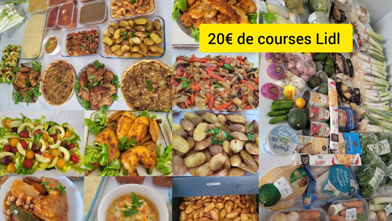 Batch-cooking meal prep petit budget &agrave; 20&euro; Lidl famillede 3/ Couscous comme au restau/freezer meals