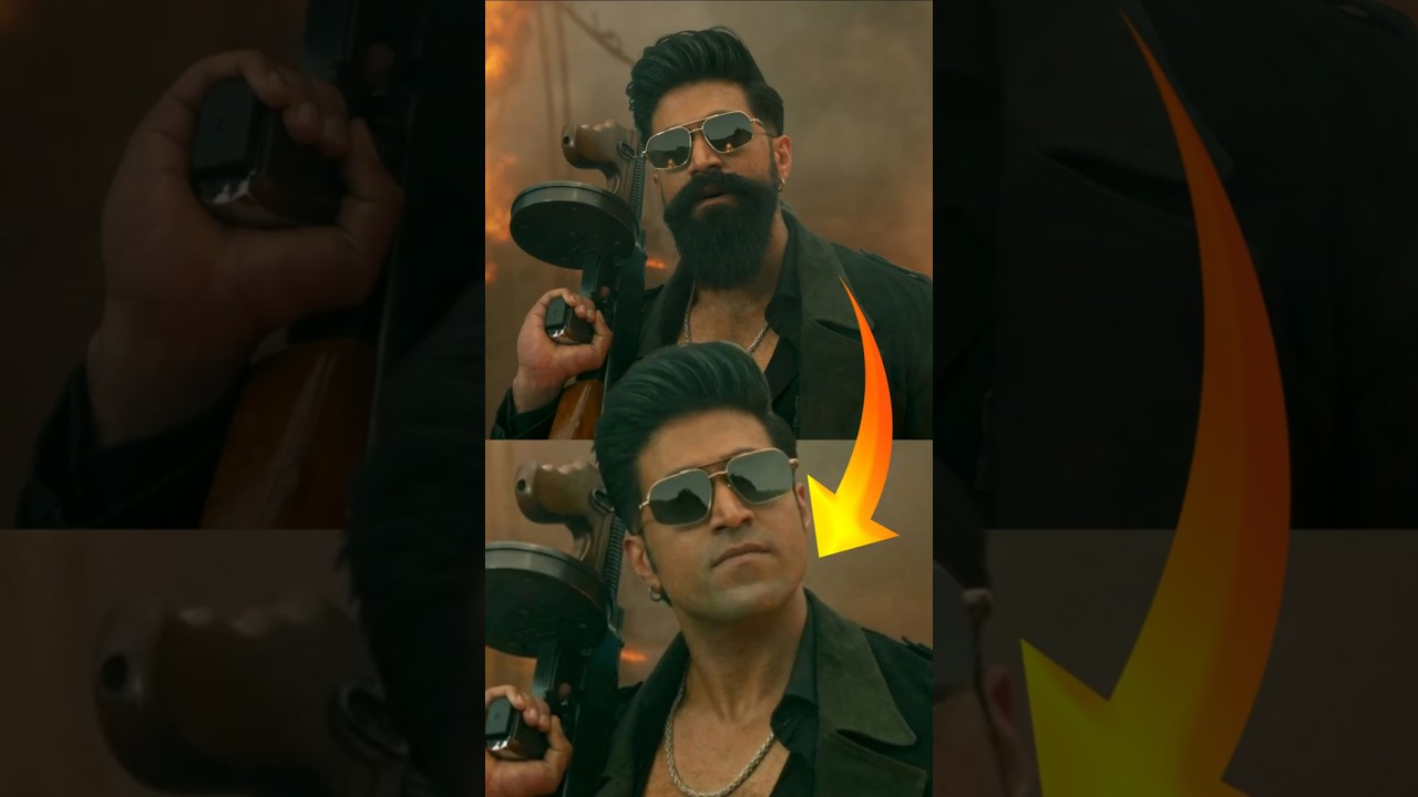 Yash Breaks His KGF Image with a Clean-Shave Look in Toxic#Yash #KGF #Toxic #ToxicTheMovie
