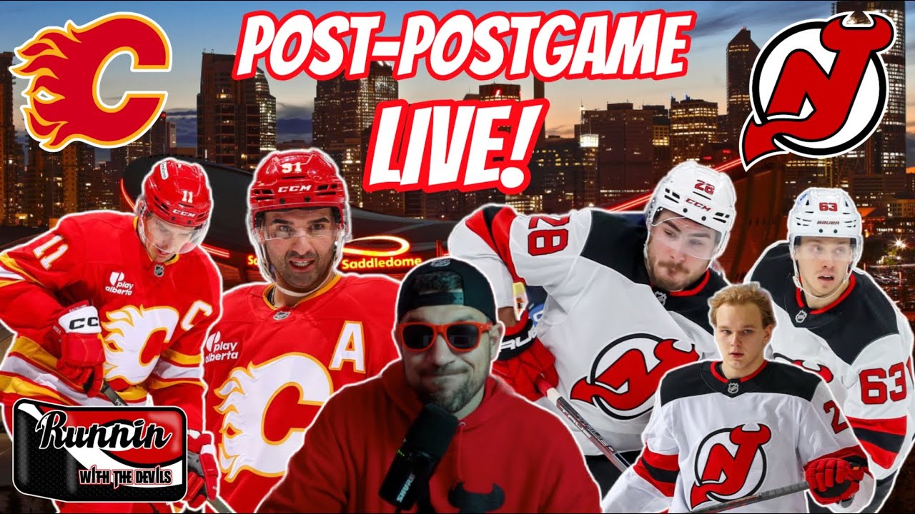 NJ Devils vs. Calgary Flames Post-Postgame LIVE! 1/19/26 DEVILS WIN 2-1 IN OT! NEMMMMOOO!
