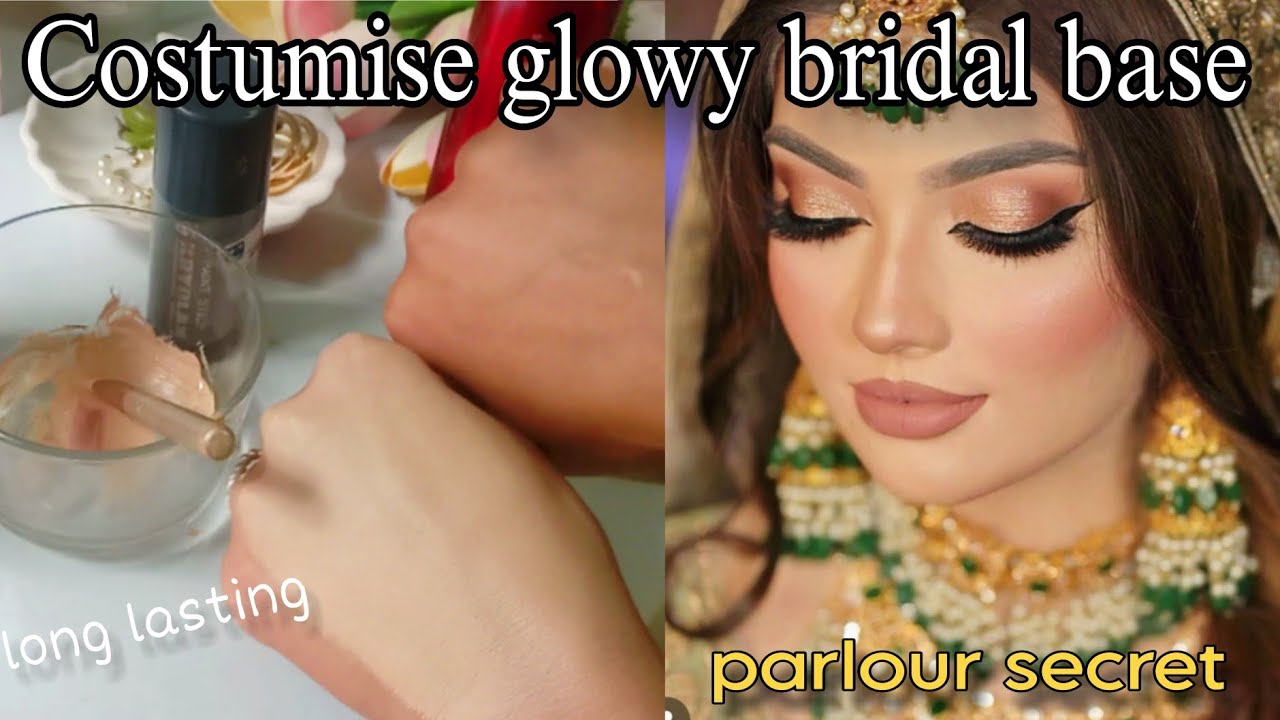 How to Make a Flawless Glowy Customized Base | Long-Lasting Bridal & Party Makeup Tips