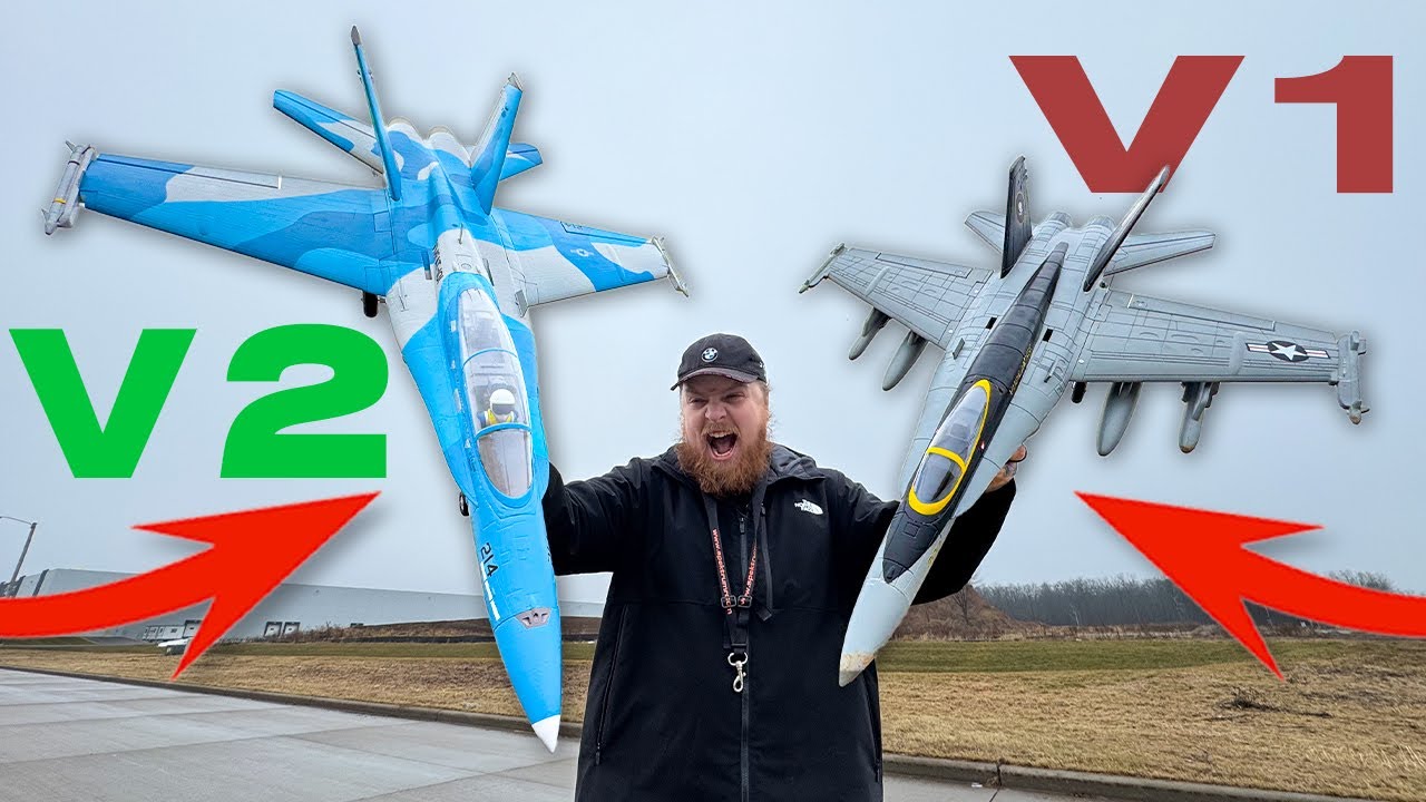 NEW FMS F/A-18 64mm V2 Maiden Flight Review!