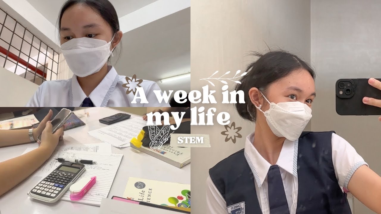 Неделя из моей жизни студента STEM👩🏻‍🔬 || перегрузка стрессом