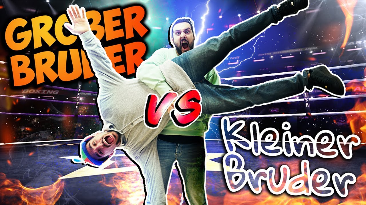 GROßER BRUDER vs KLEINER BRUDER! Petzen, Pulli klauen, Alles Nachmachen! 10 Arten von Großen Brüdern