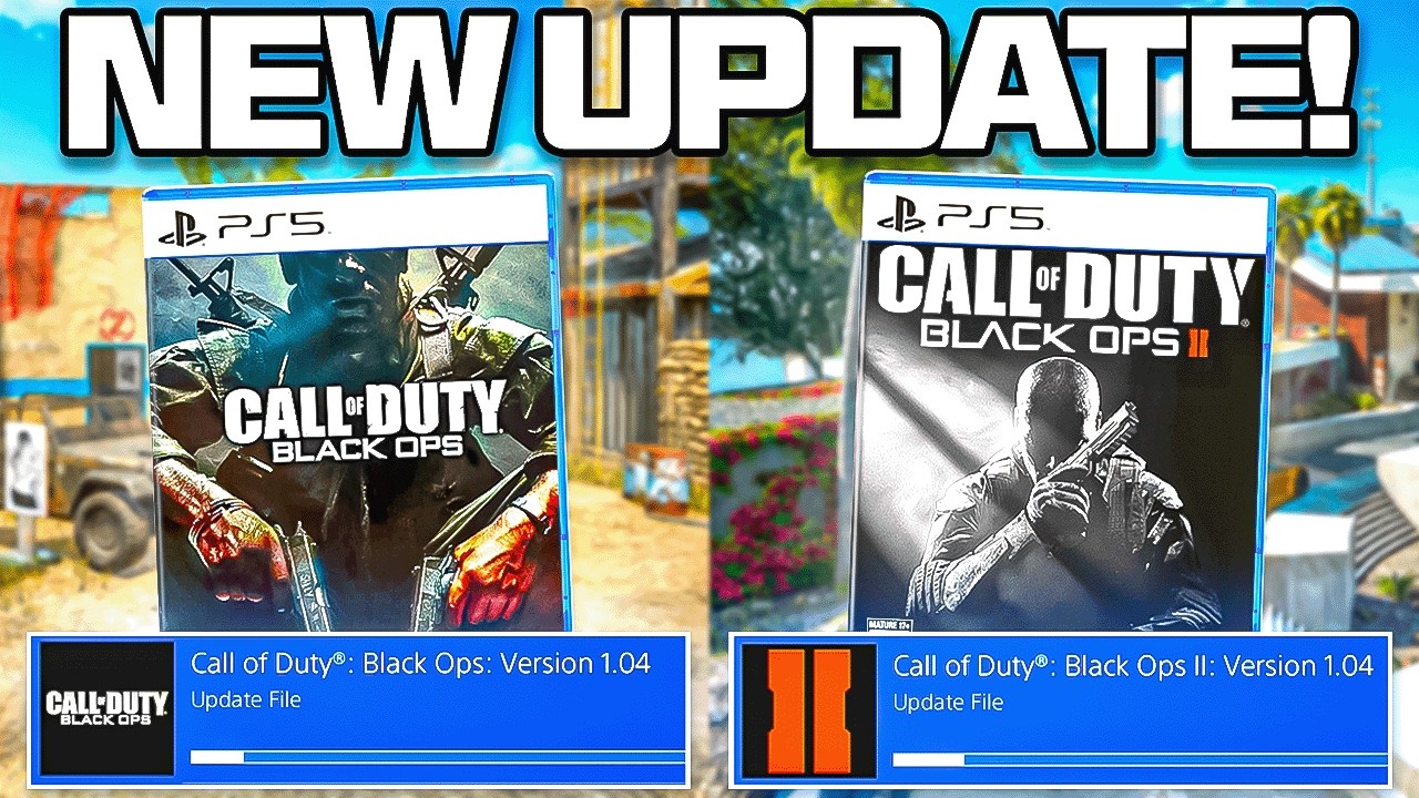 НОВОЕ обновление 1.04 для Black Ops 1 и Black Ops 2: описание патча для PS4/PS5! (мертвые зоны ко...