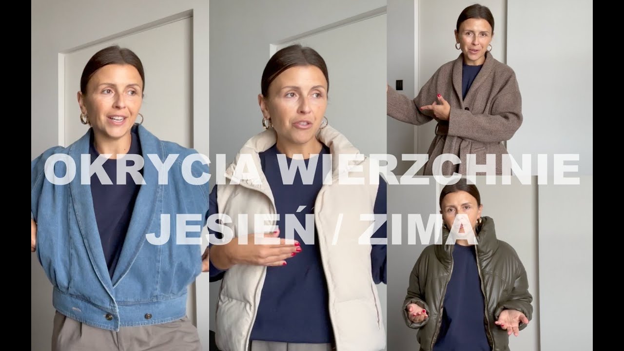 OKRYCIA WIERZCHNIE - JESIEŃ/ZIMA. POLSKIE MARKI i nie tylko