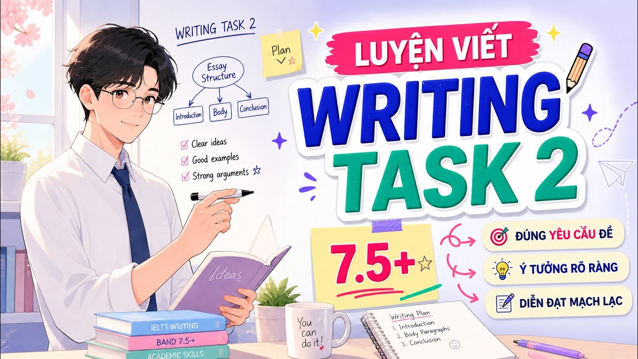 Luyện viết IELTS Writing Task 2 / Đề 24