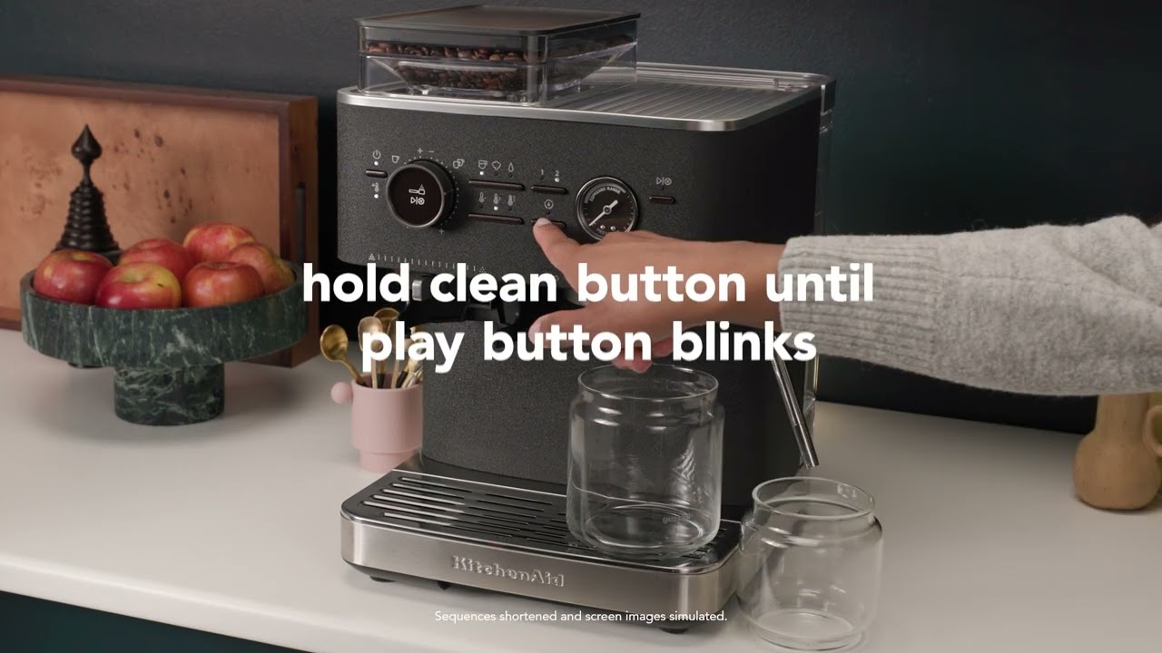 Care & Maintenance For Your KitchenAid® Semi Automatic Espresso Machine