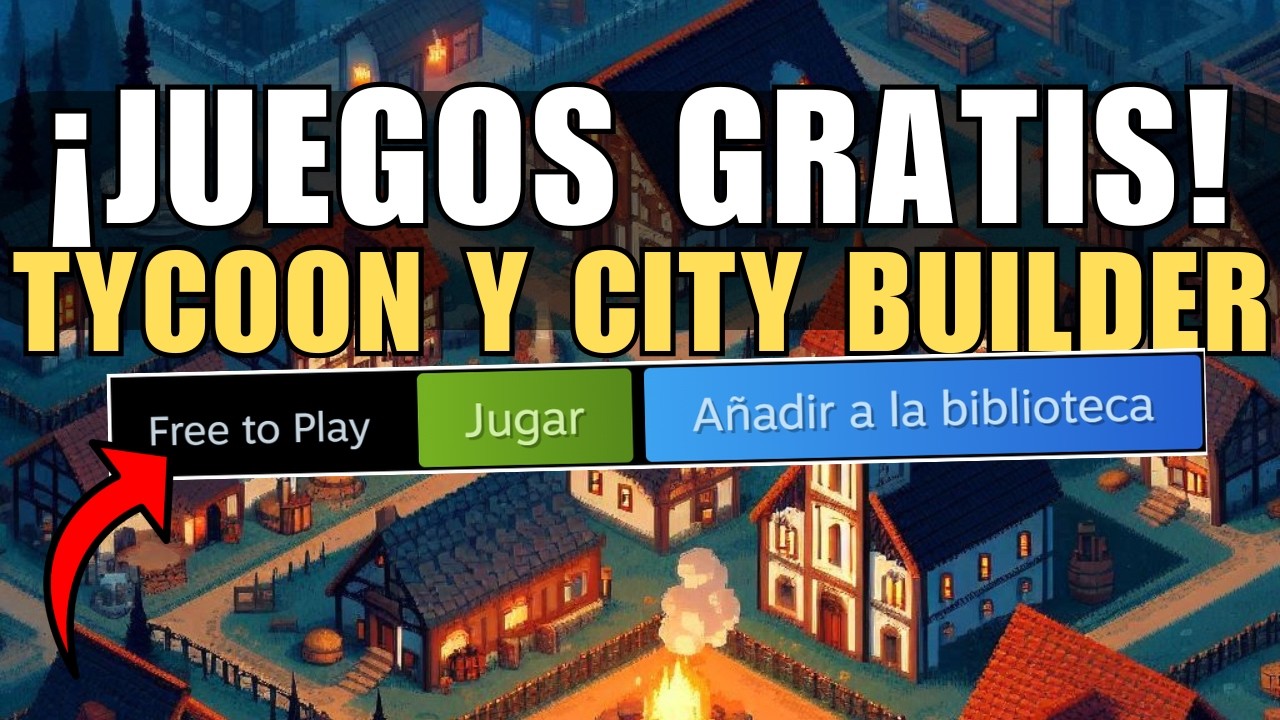 TOP 15 Juegos GRATIS! Los MEJORES Tycoon & City Builder ¡GRATUITOS! 🆓 F2P