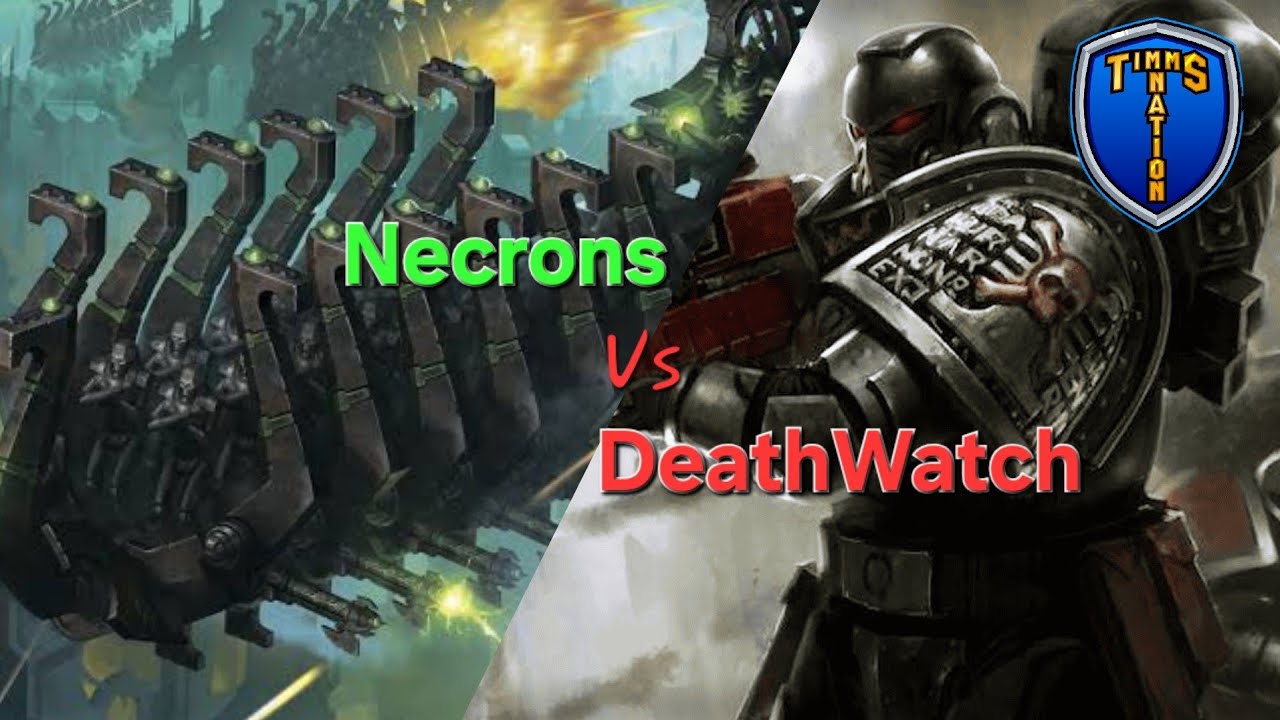 Warhammer Thursday Holiday Hammer Necrons Vs DeathWatch