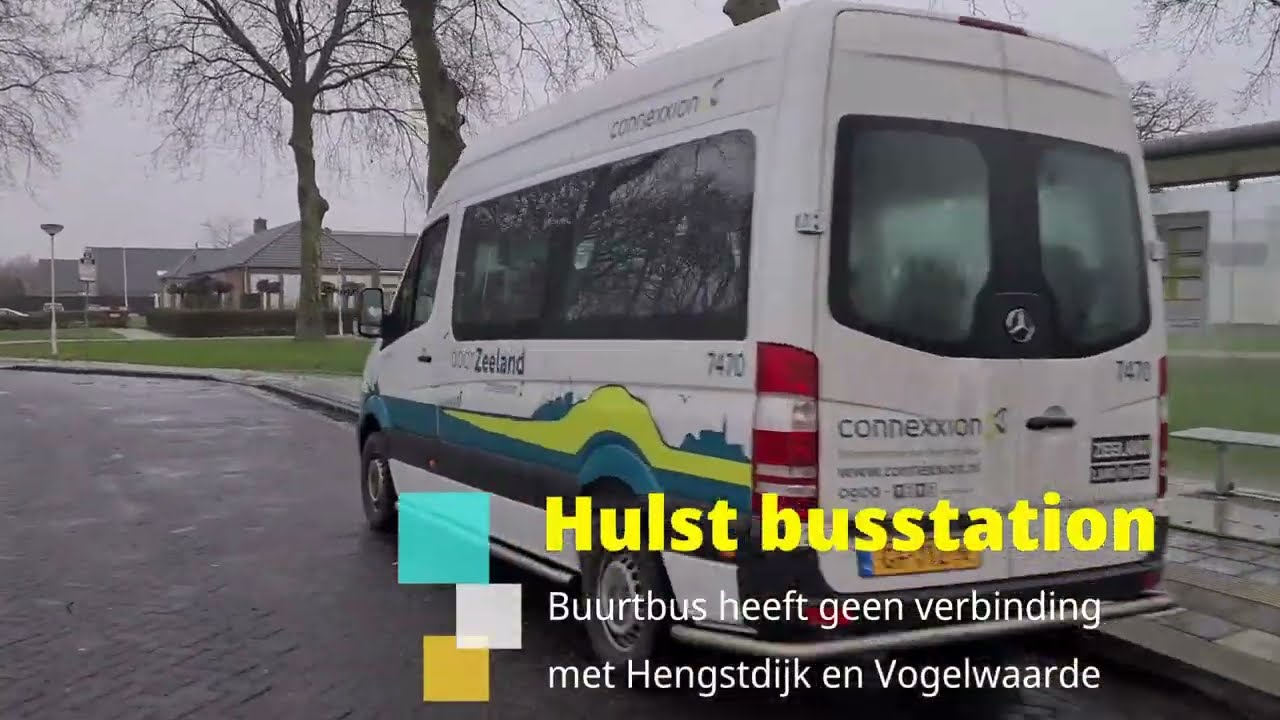 Vogelwaarde - Hulst buurtbus 589 reportage in Nederland
