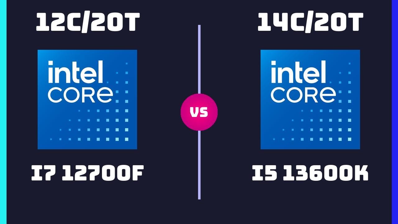 Intel Core i7-12700F vs Intel Core i5-13600K – CPU Comparison | Which One is More Powerful?
