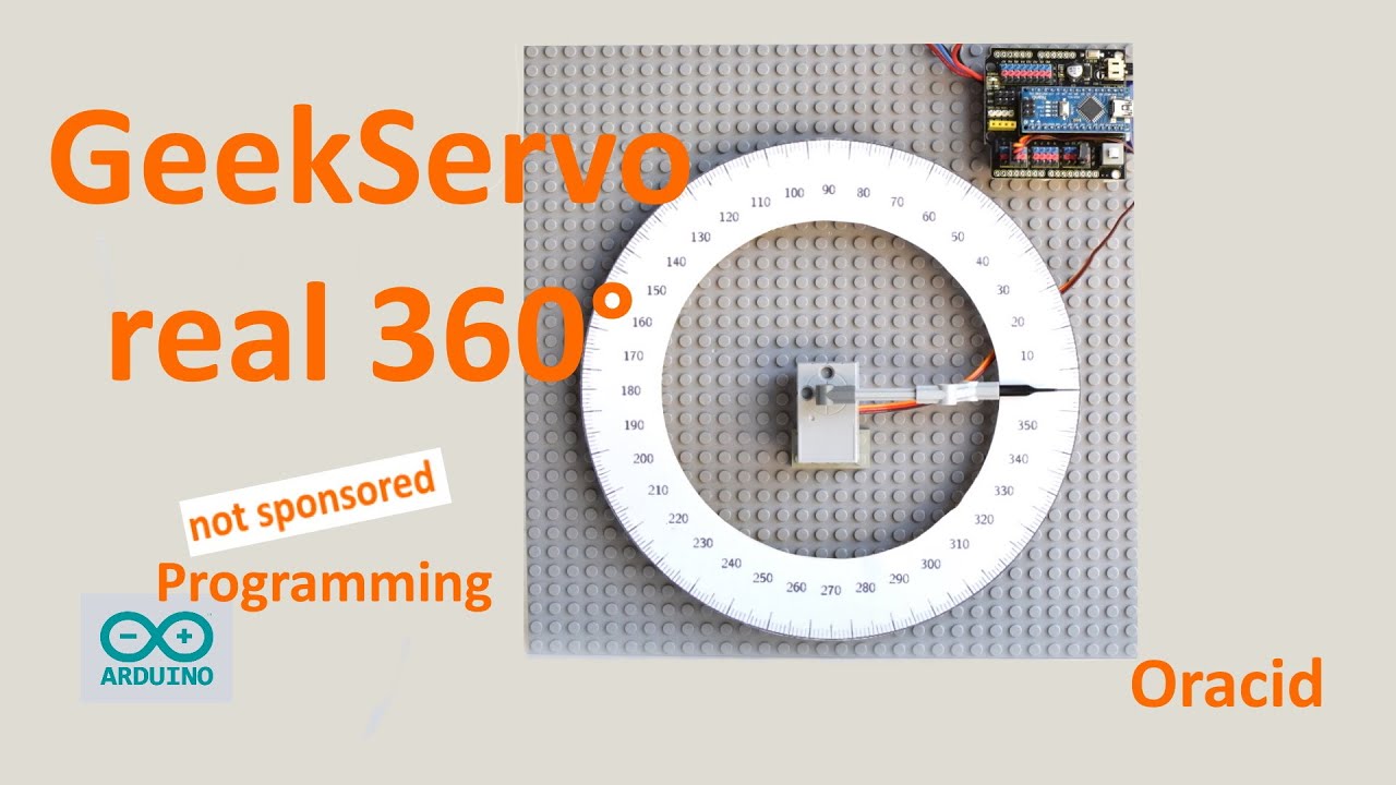 GeekServo - real 360° servo - programming