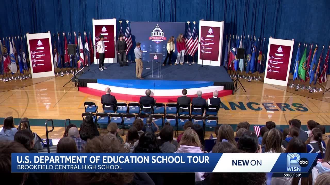 U.S. Department of Education visits Brookfield Central High School