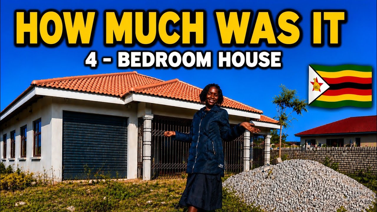 Full Cost Breakdown of Our 4 Bedroom House in Zimbabwe 🇿🇼 