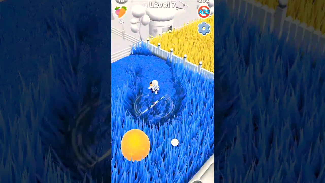 #shorts #gameplay #satisfying #asmr #grasscutting #lawnmower #gaming #satisfyingvideo #mobilegame