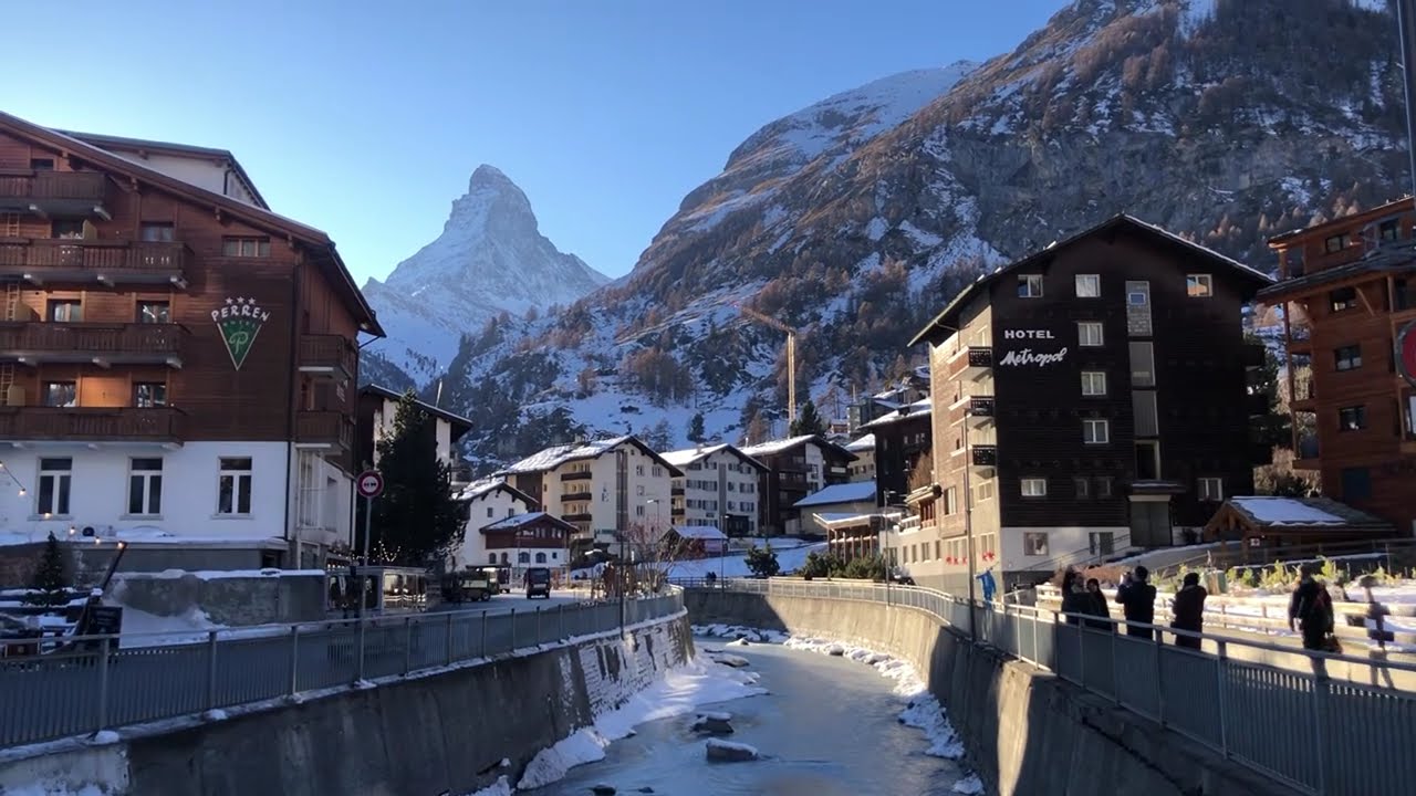 Winter Chill in Zermatt, Switzerland
