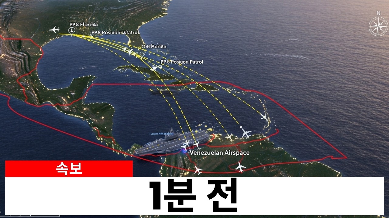 베네수엘라 전투기, 미군 정찰기 요격 - 미 해군, 강력한 공격으로 대응 (가상 시나리오)