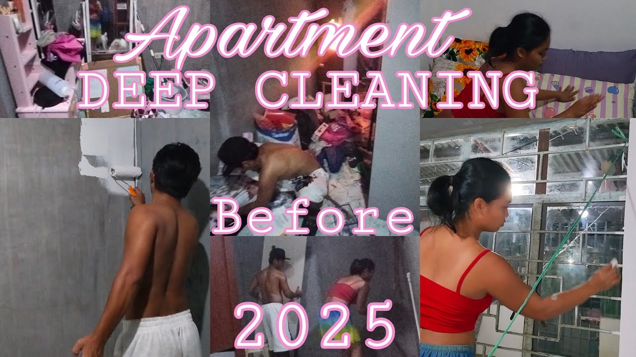 VLOG 35: APARTMENT DEEP CLEANING BEFORE 2026🧹| WE STARTED 4:52 PM & WE FINISHED 4:02 AM 😴| REAL REA 