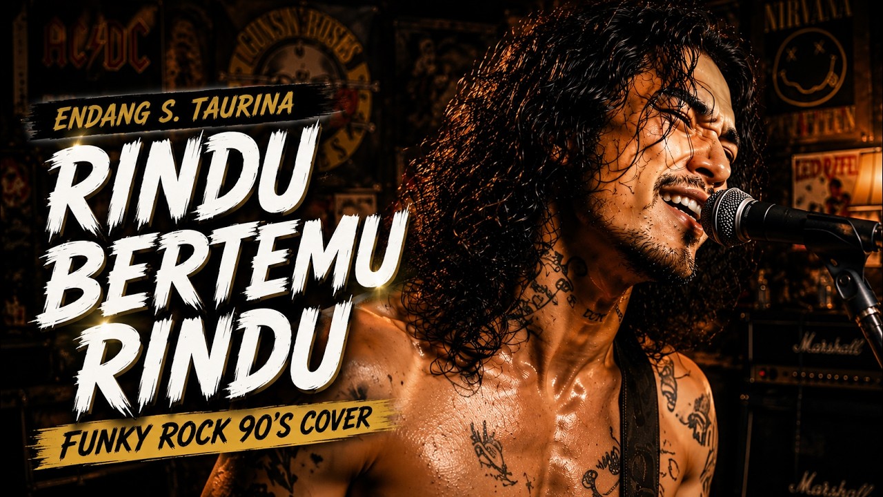 RINDU BERTEMU RINDU - ENDANG S. TAURINA | FUNKY ROCK 90'S COVER BY NRAI