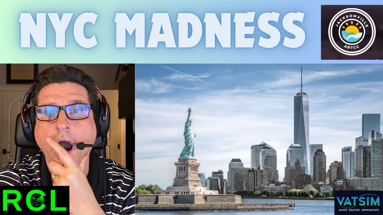 Madness Ensues on the VATSIM Network! Check out the chapters in the description.