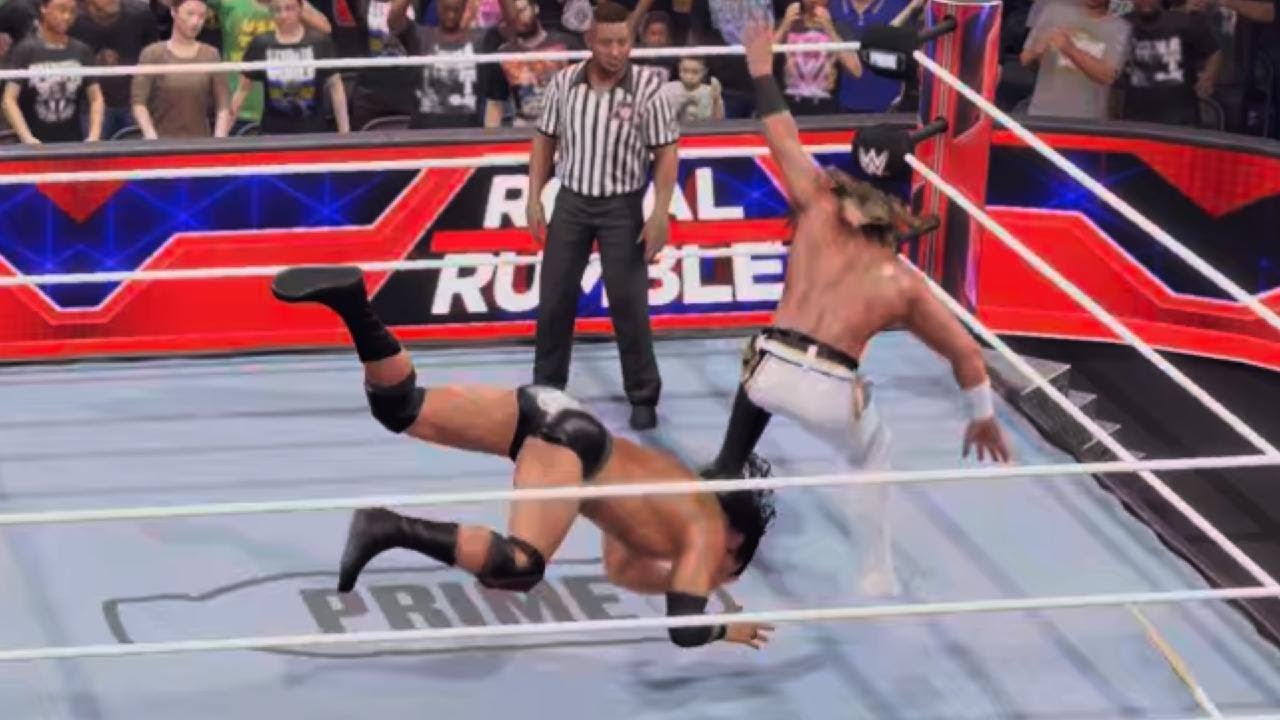 AJ Styles Vs Drew Mcintyre Vs Seth Rollins WWE Title 2K25