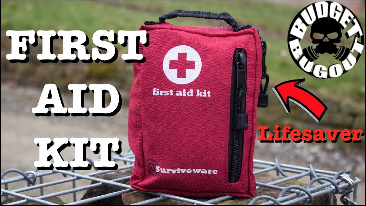 First Aid Kit -- 5 Star Rating, Affordable, Quality, & Lifesaving | Surviveware First Aid Kit Review