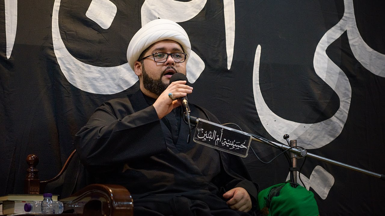 أبيات نعي لجل القبر ياشيال شلت أم الحسن وحسين - الخطيب الشيخ علي البيابي 1442هـ