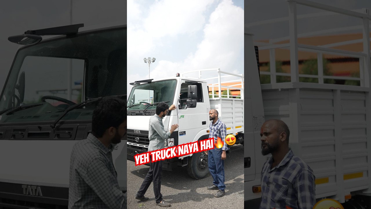 First In India - 4 Tyre 5 Ton Payload Tata LPT 812 Truck 😍🔥 #shorts