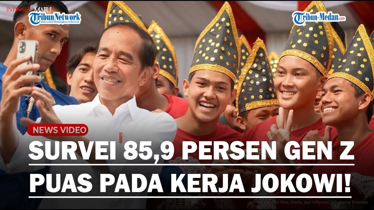 KEBERHASILAN JOKOWI! Survei Kepuasan Warga terhadap Kinerja Jokowi Capai 80,8 Persen Jelang Lengser