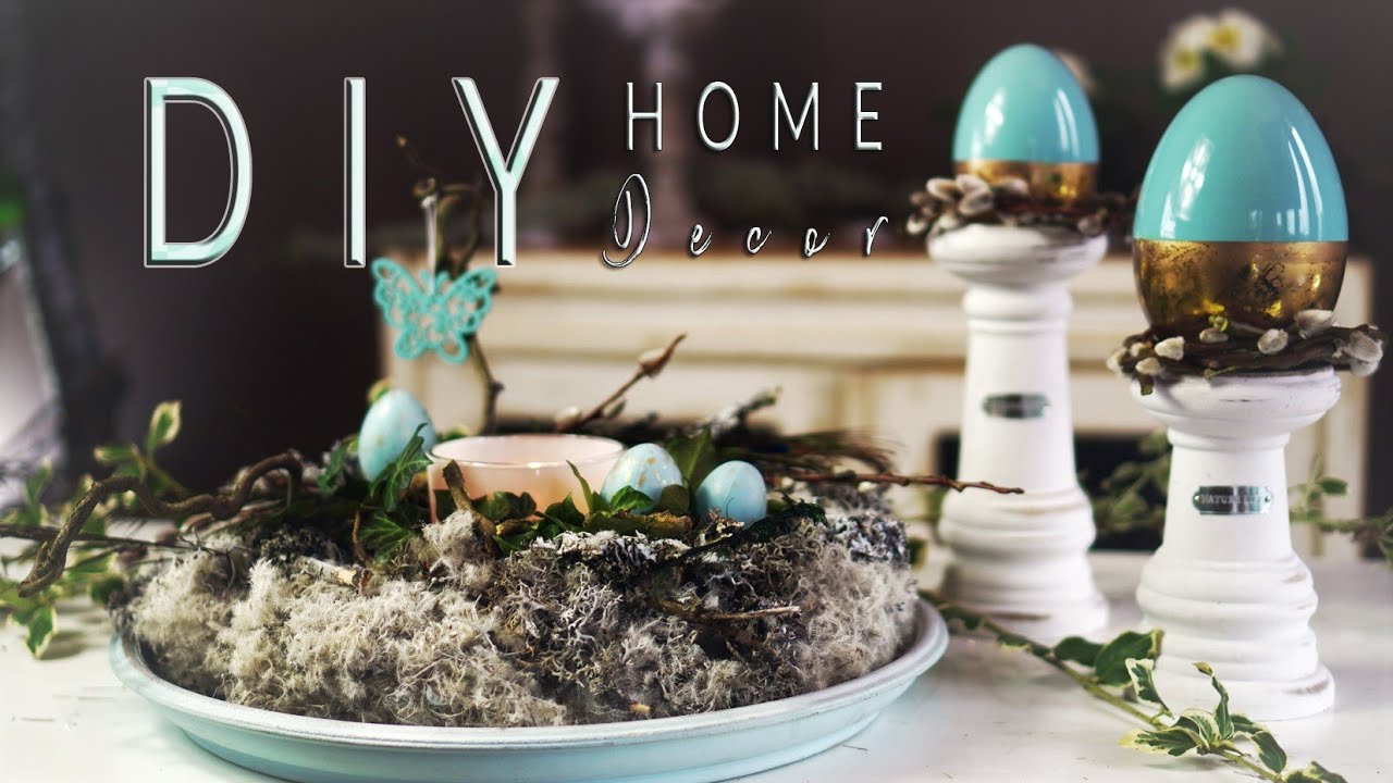 Nat&uuml;rliche Tischdeko Idee DIY 🥚 f&uuml;r OSTERN  | wild & wunderbar kreativ