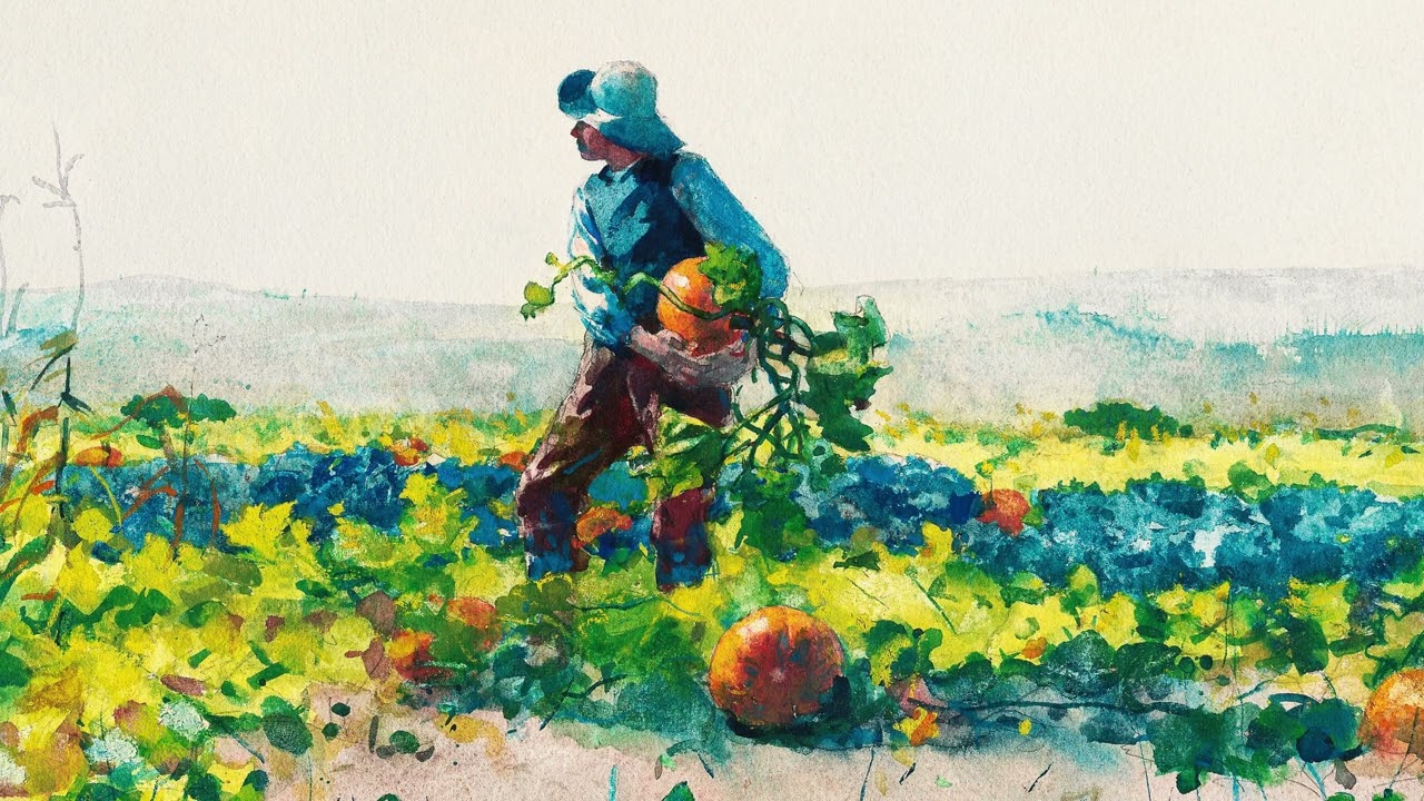 For to Be a Farmer's Boy by Winslow Homer | 4K Frame TV Art