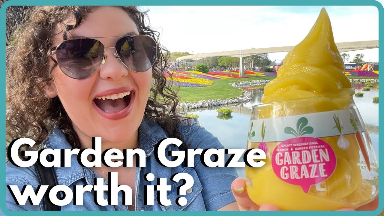 Garden Graze 2021 Epcot Flower & Garden Festival | UK Gardens Tea Tour & Meeting Alice in Wonderland