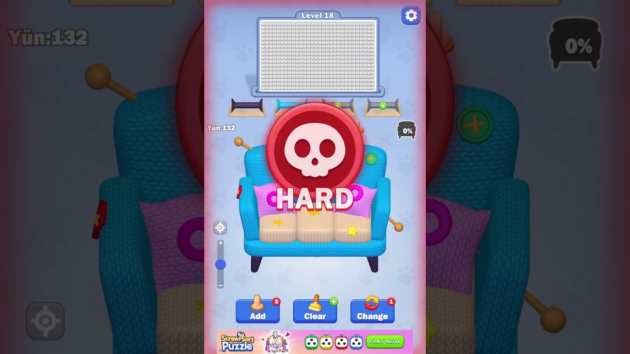 Knit Master 3D: Wool Craze Gameplay Part 4| 16-20