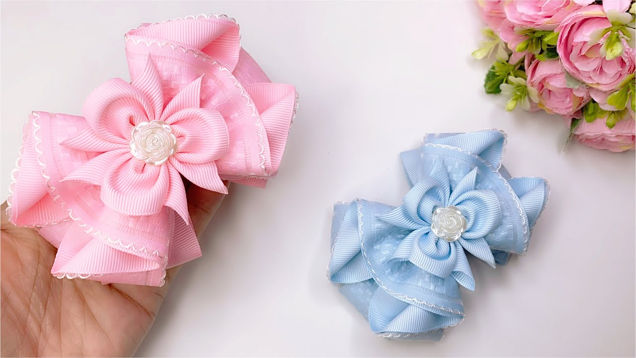 LAÇO SOFISTICADO COM FLOR EXÓTICA/Lindo e Fácil #diy 